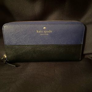 GREAT condition color block Kate Spade wallet